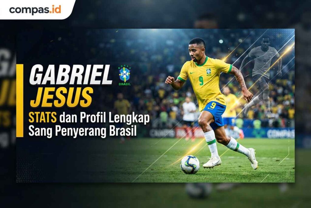 Gabriel Jesus Stats dan Profil Lengkap Sang Penyerang Brasil