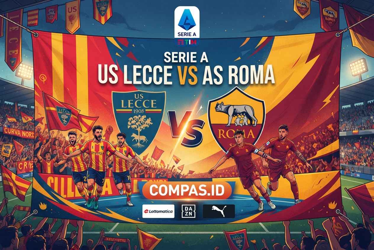 Lecce vs AS Roma: Prediksi Skor, H2H dan Peluang Menang