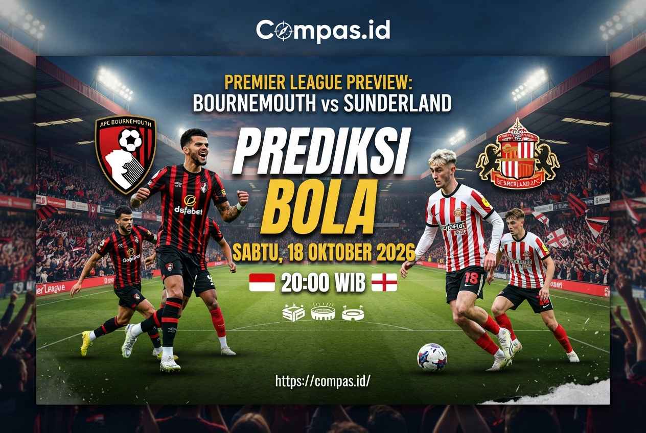 Bournemouth vs Sunderland: Prediksi Skor dan Line Up Terbaru
