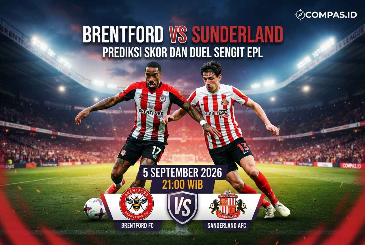 Brentford vs Sunderland: Prediksi Skor dan Duel Sengit EPL 2026