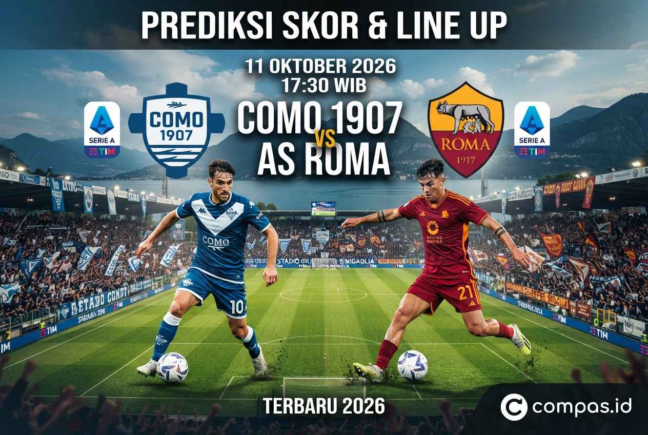 Como vs AS Roma: Prediksi Skor dan Line Up Terbaru 2026