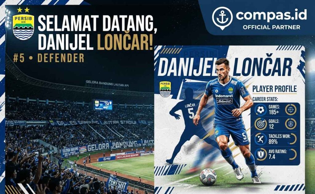 Danijel Lončar: Profil Bek Baru Persib, Karier dan Statistiknya