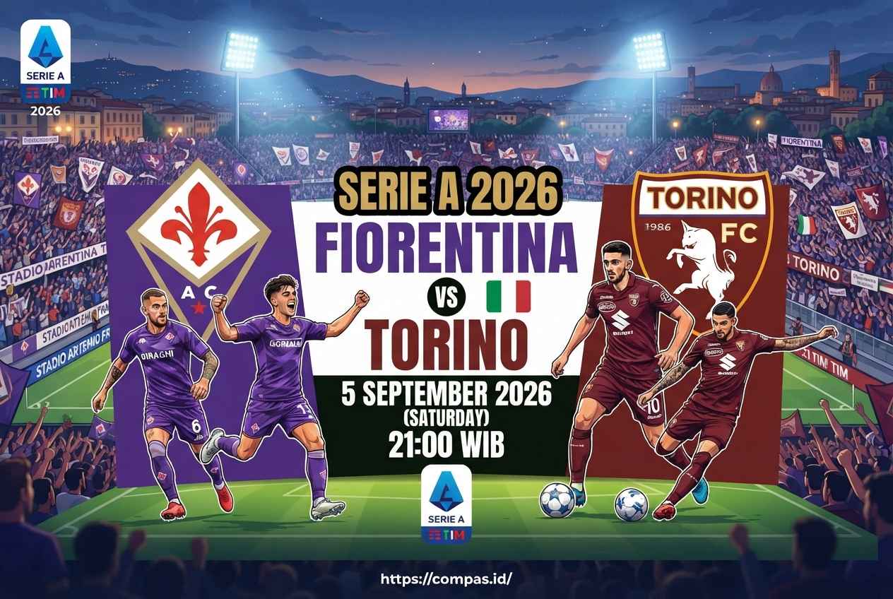 Fiorentina vs Torino 2026: Prediksi Skor, H2H & Line Up