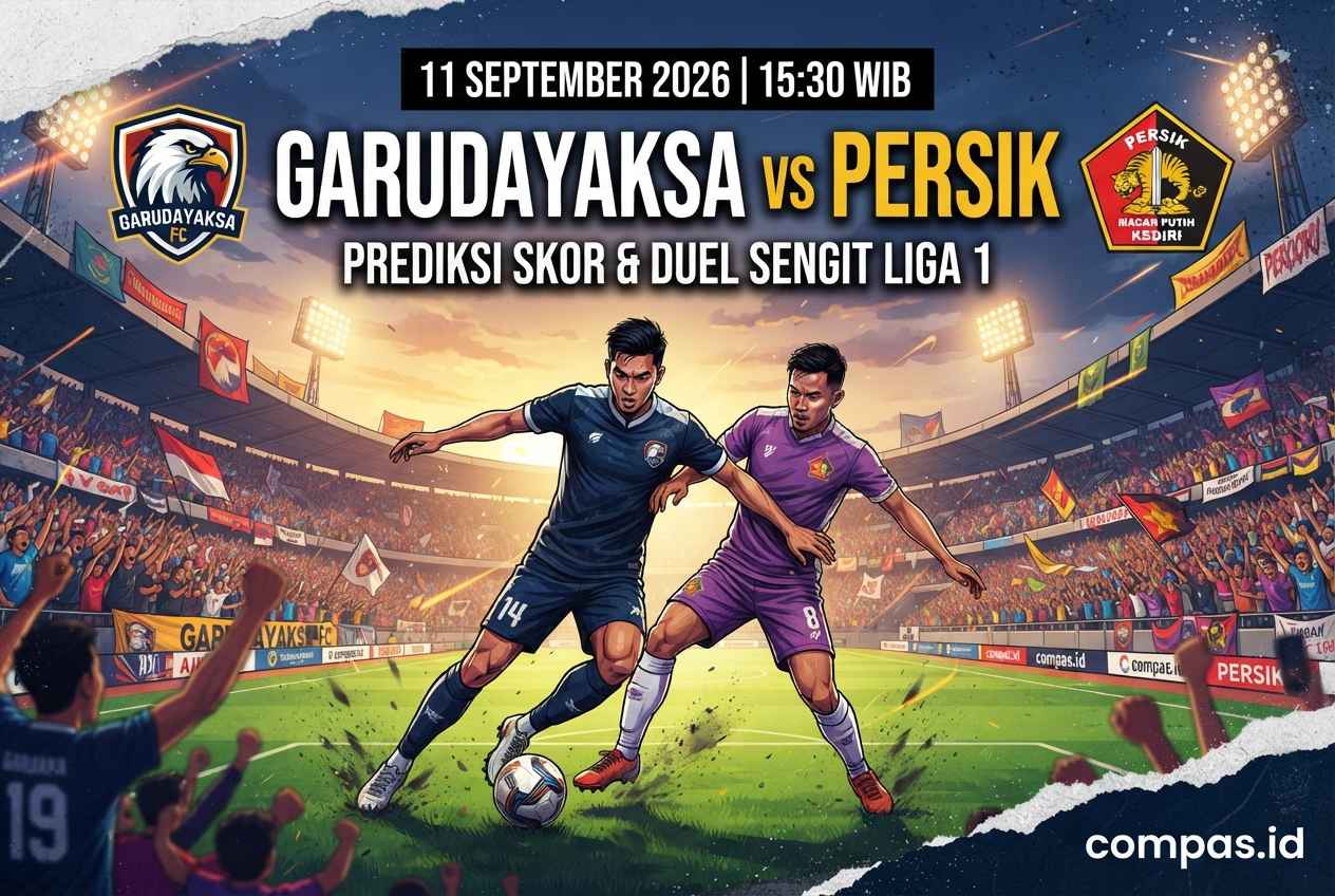 Garudayaksa vs Persik: Prediksi Skor dan Duel Sengit Liga 1 2026