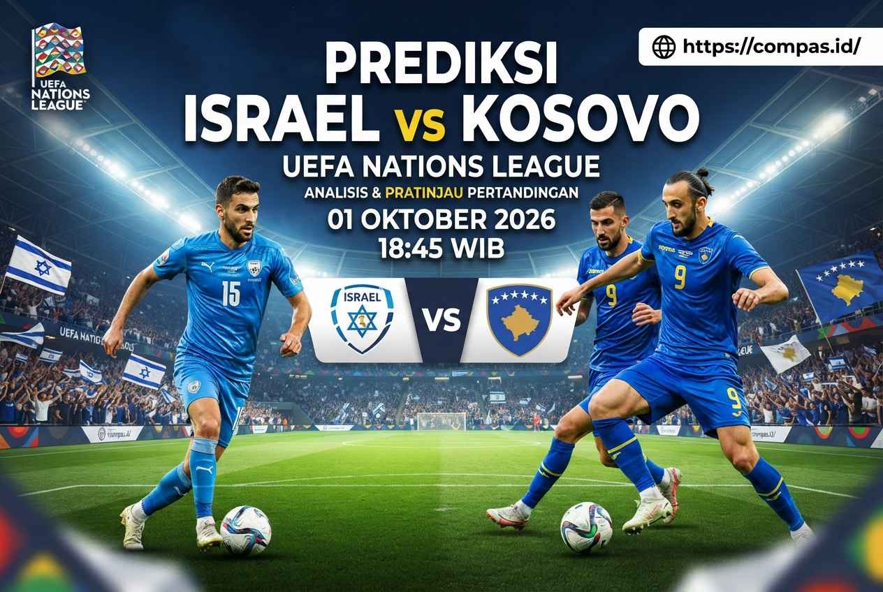 Israel vs Kosovo 2026: Prediksi Skor, H2H dan Peluang Menang