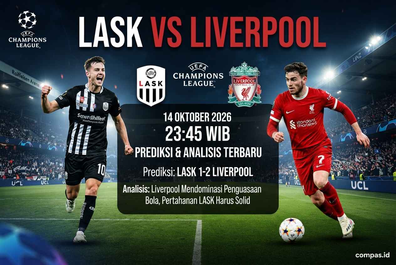 LASK vs Liverpool 14 Oktober: Prediksi dan Analisis Terbaru