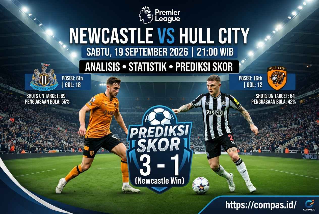 Newcastle vs Hull City: Analisis, Statistik dan Prediksi Skor