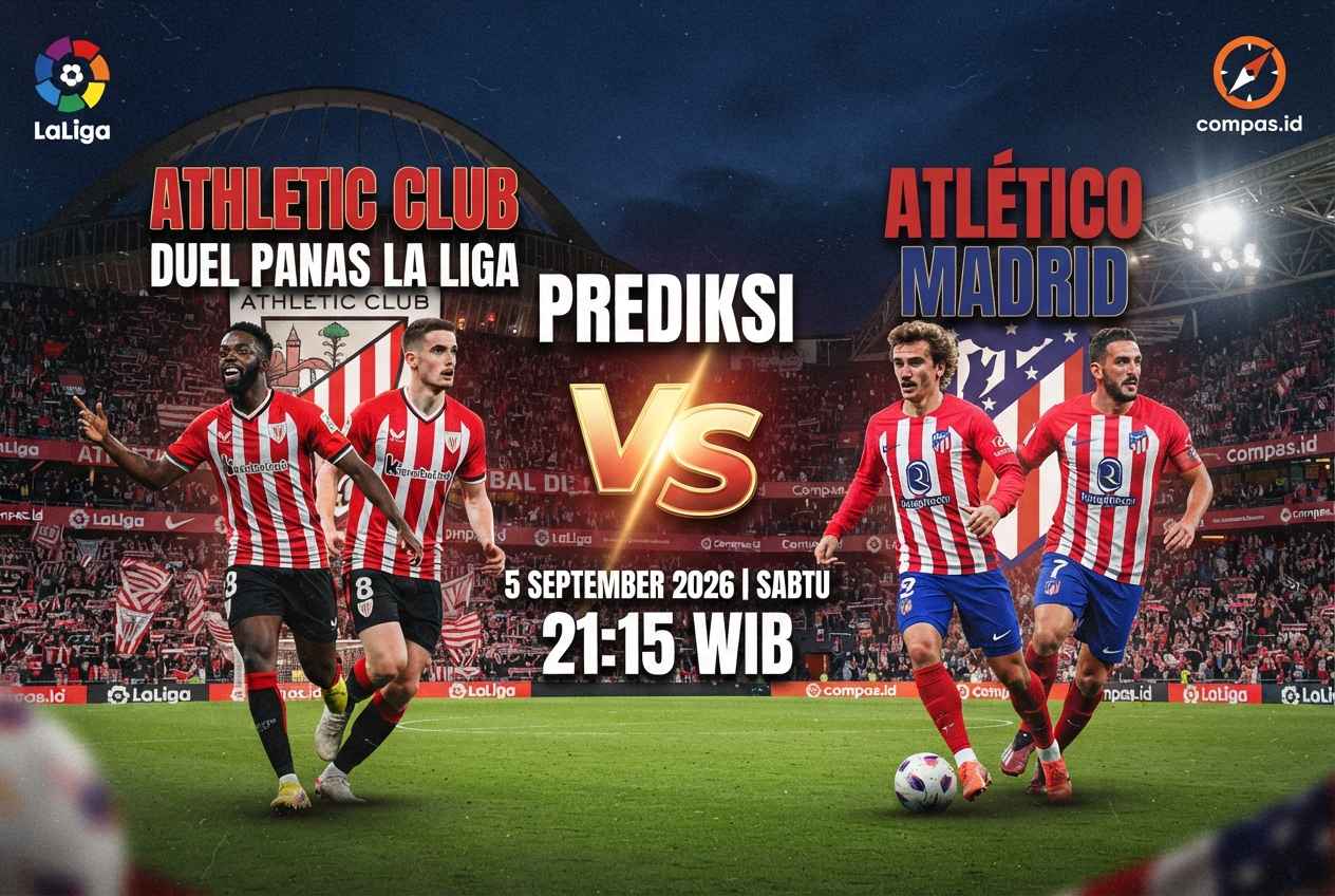 Prediksi Athletic Club vs Atletico Madrid, Duel Panas La Liga