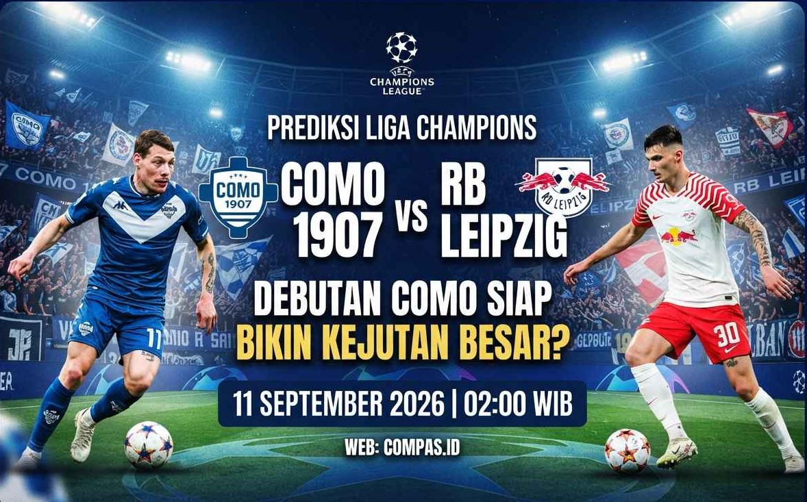 Prediksi Como vs RB Leipzig, Debutan Como Siap Bikin Kejutan Besar?