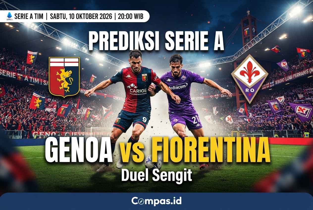 Prediksi Genoa vs Fiorentina 10 Oktober 2026, Duel Sengit