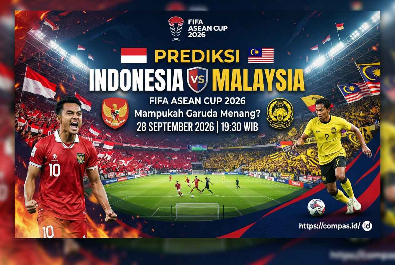 Prediksi Indonesia vs Malaysia 2026, Mampukah Garuda Menang?