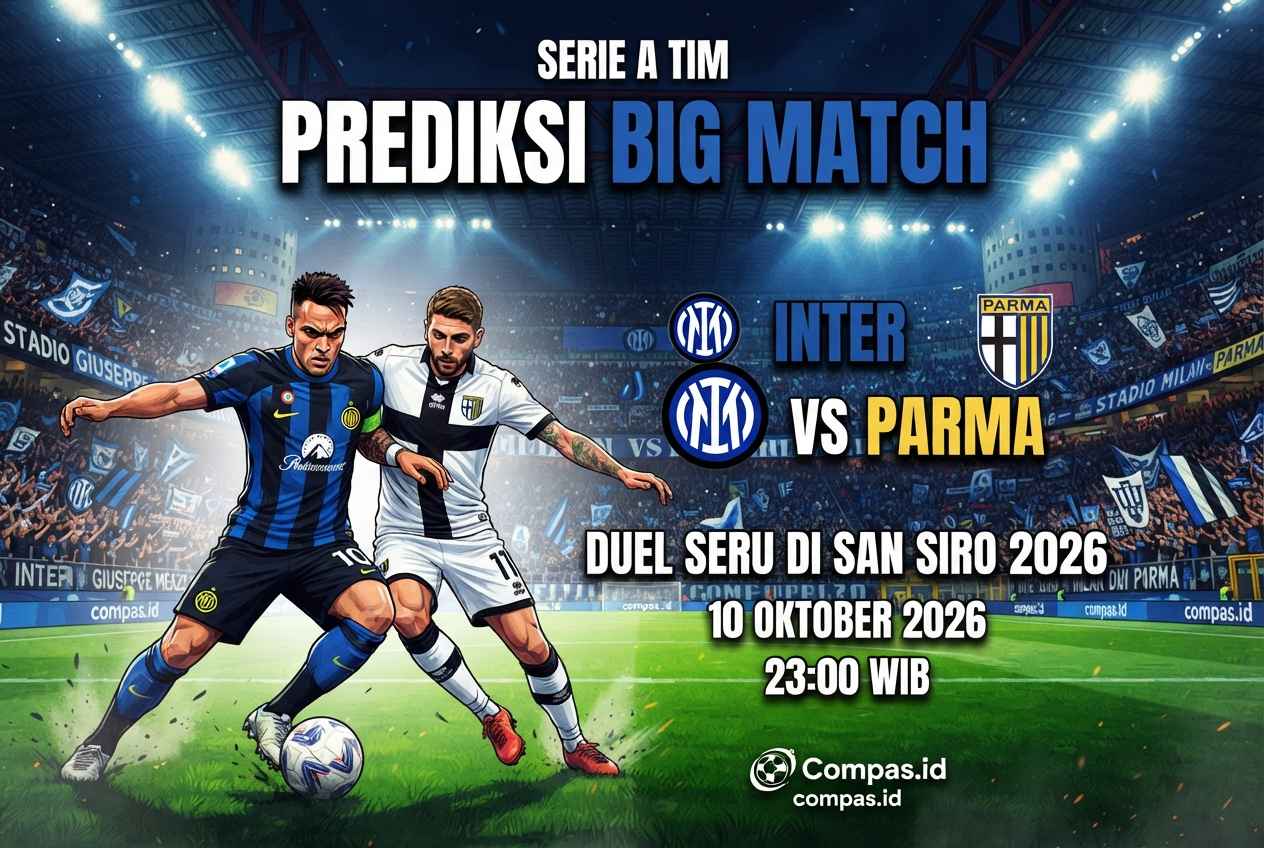 Prediksi Inter Milan vs Parma, Duel Seru di San Siro 2026
