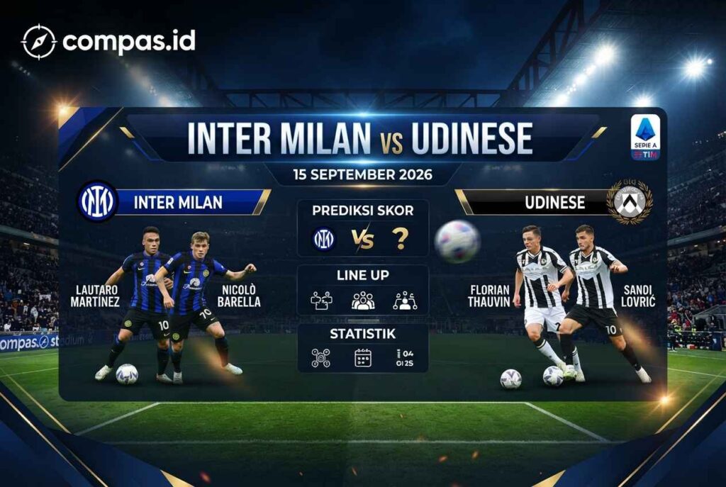 Prediksi Inter Milan vs Udinese, Nerazzurri Siap Menang?