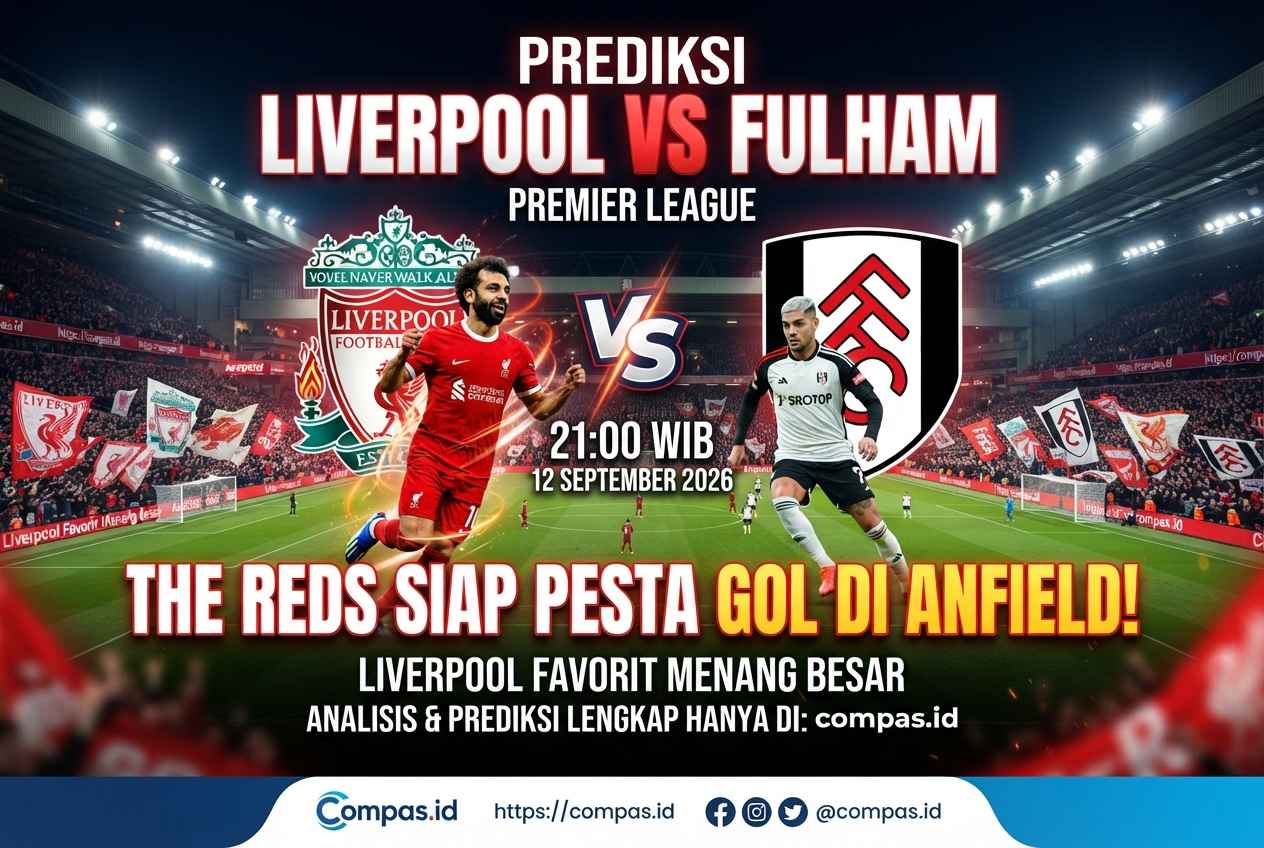 Prediksi Liverpool vs Fulham: The Reds Siap Pesta Gol di Anfield