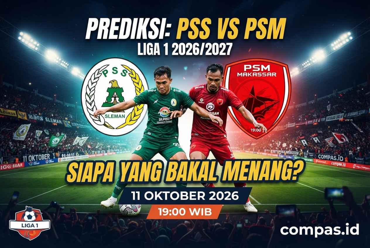 Prediksi PSS vs PSM 11 Oktober, Siapa yang Bakal Menang?