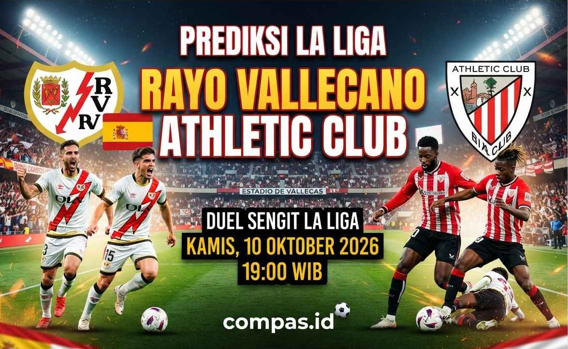 Prediksi Rayo Vallecano vs Athletic Club, Duel Sengit La Liga