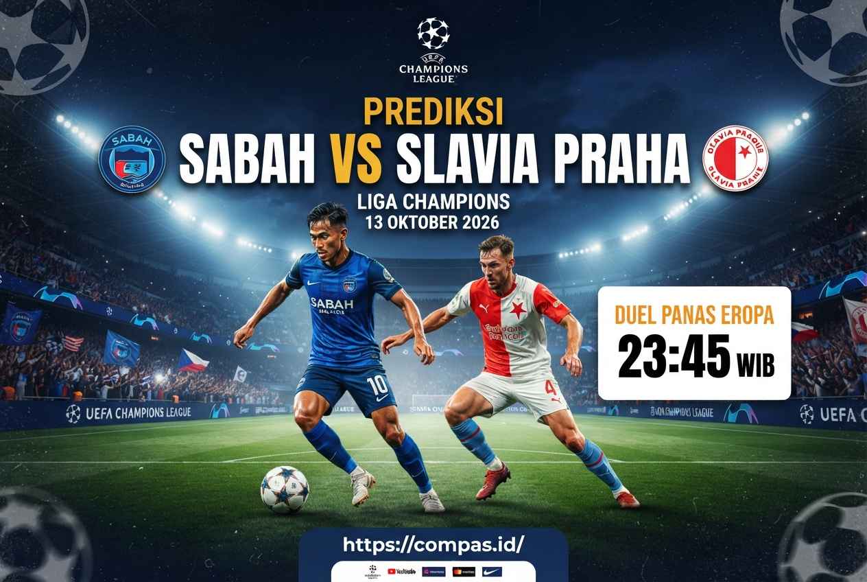 Prediksi Sabah vs Slavia Praha 13 Oktober: Duel Panas Eropa