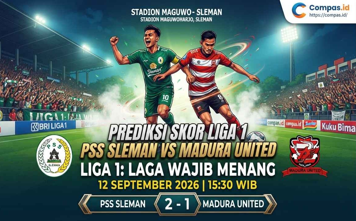 Prediksi Skor PSS Sleman vs Madura United, Laga Wajib Menang