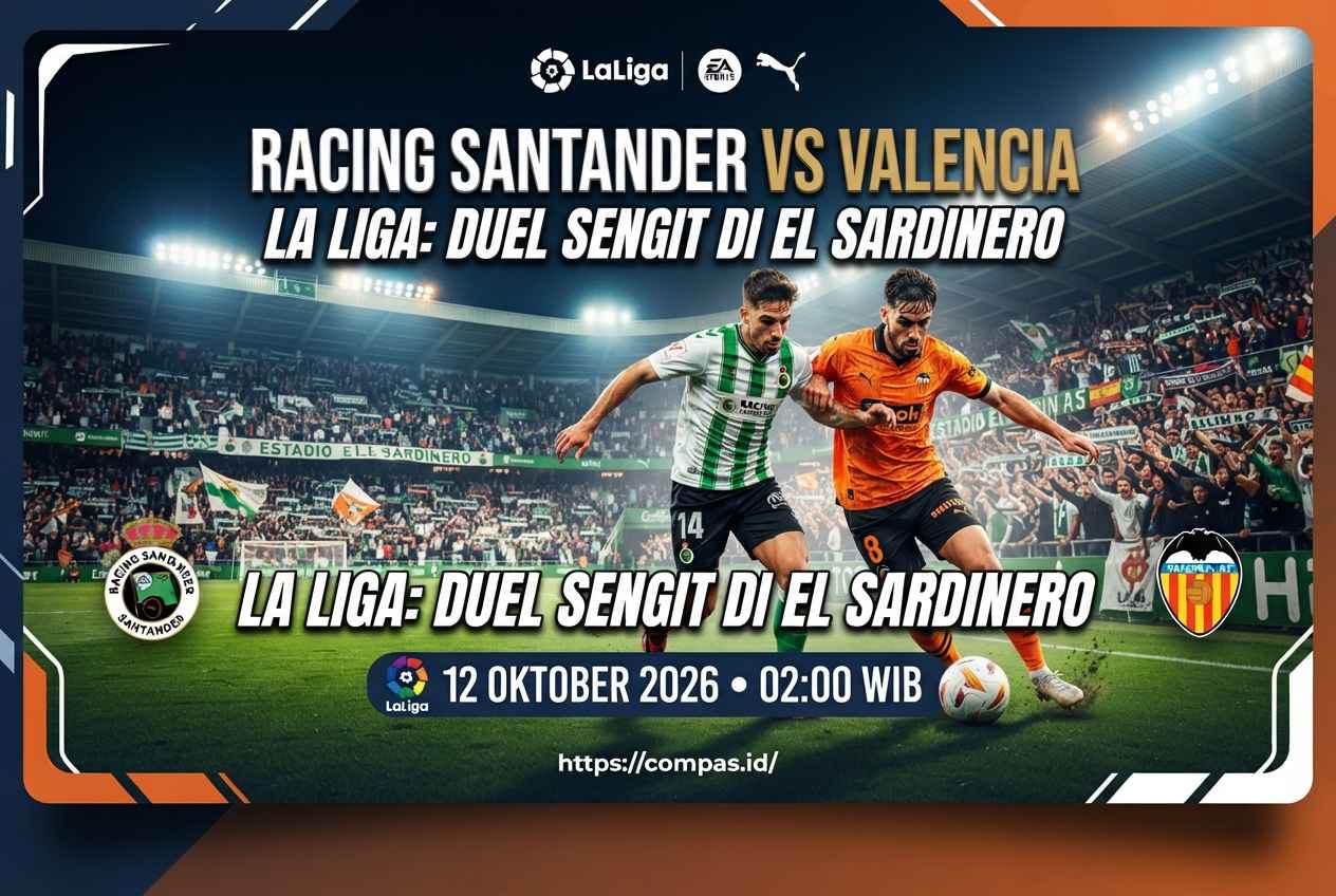 Racing Santander vs Valencia: Duel Sengit di El Sardinero