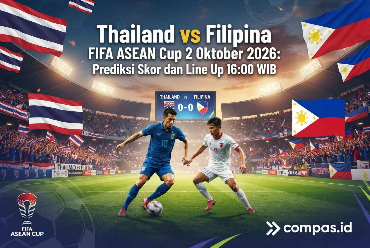 Thailand vs Filipina 2 Oktober: Prediksi Skor dan Line Up