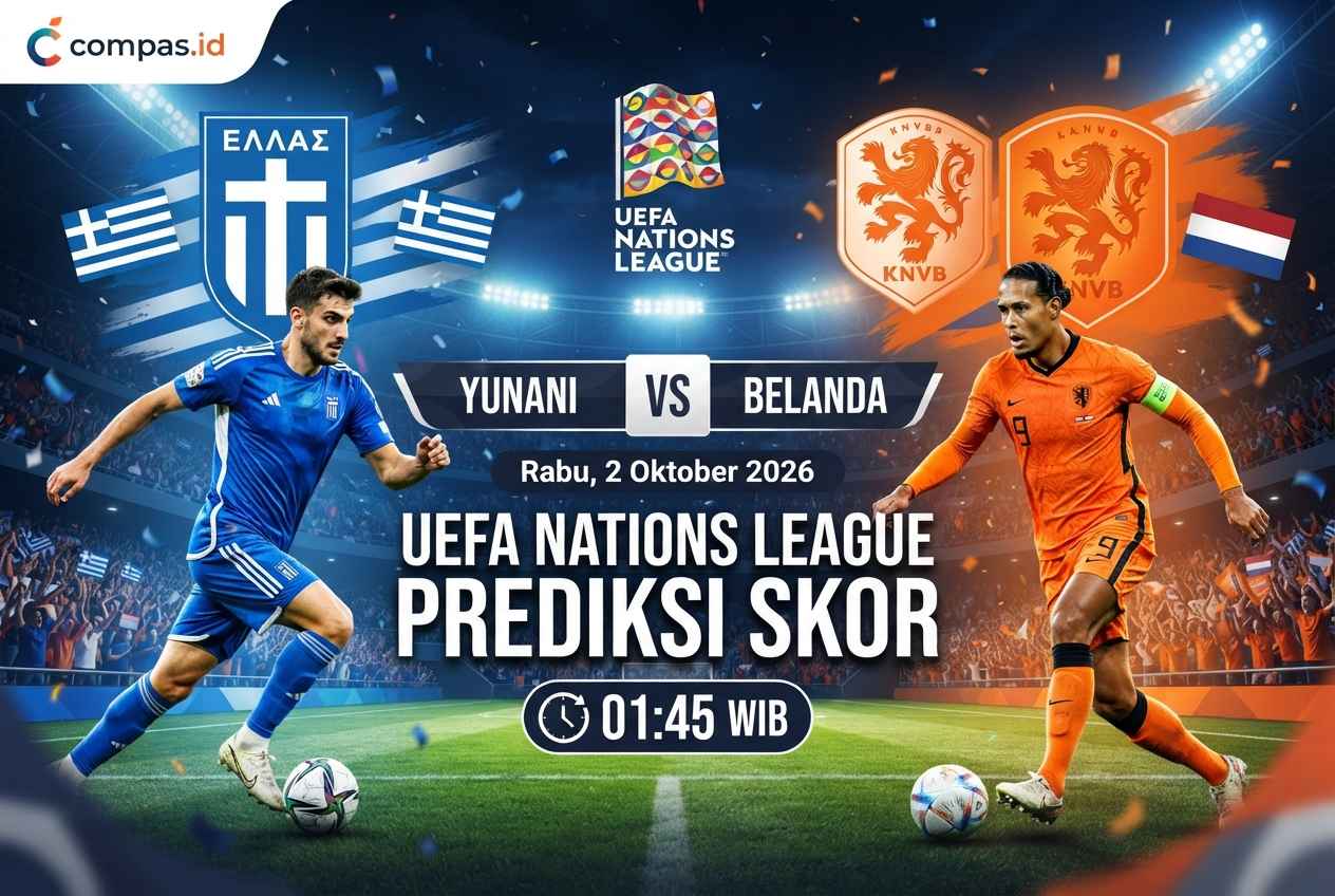 Yunani vs Belanda 2 Oktober: Prediksi Skor, Line Up dan Peluang