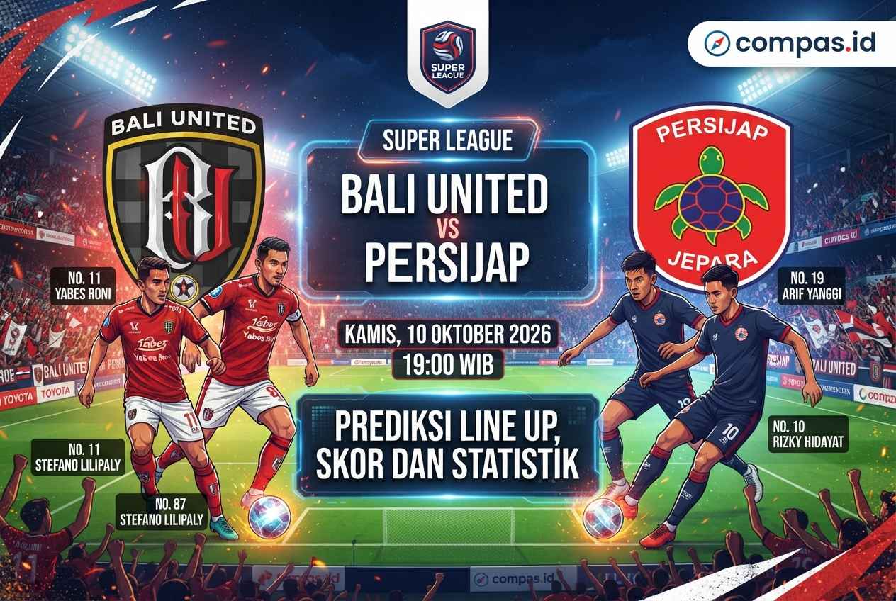 Bali United vs Persijap: Siapa yang Bakal Raih 3 Poin?