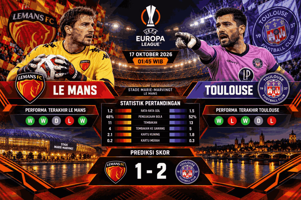 Le Mans vs Toulouse: Promosi Bikin Kejutan? Ini Prediksi Skornya