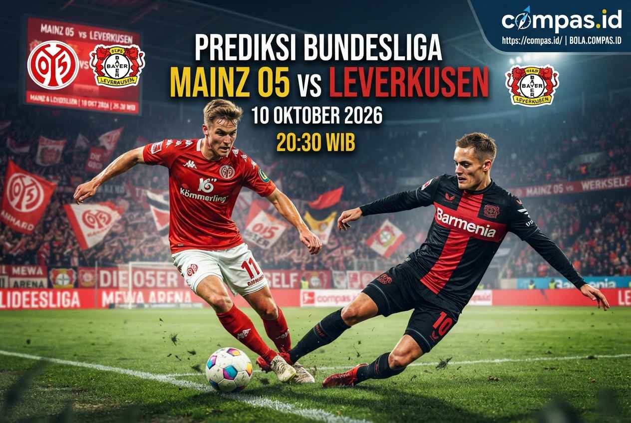 Mainz 05 vs Leverkusen: Prediksi Skor, H2H dan Line Up