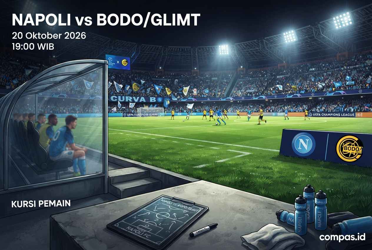 Napoli vs Bodo/Glimt 21 Oktober 2026: Prediksi Skor & H2H Akurat!