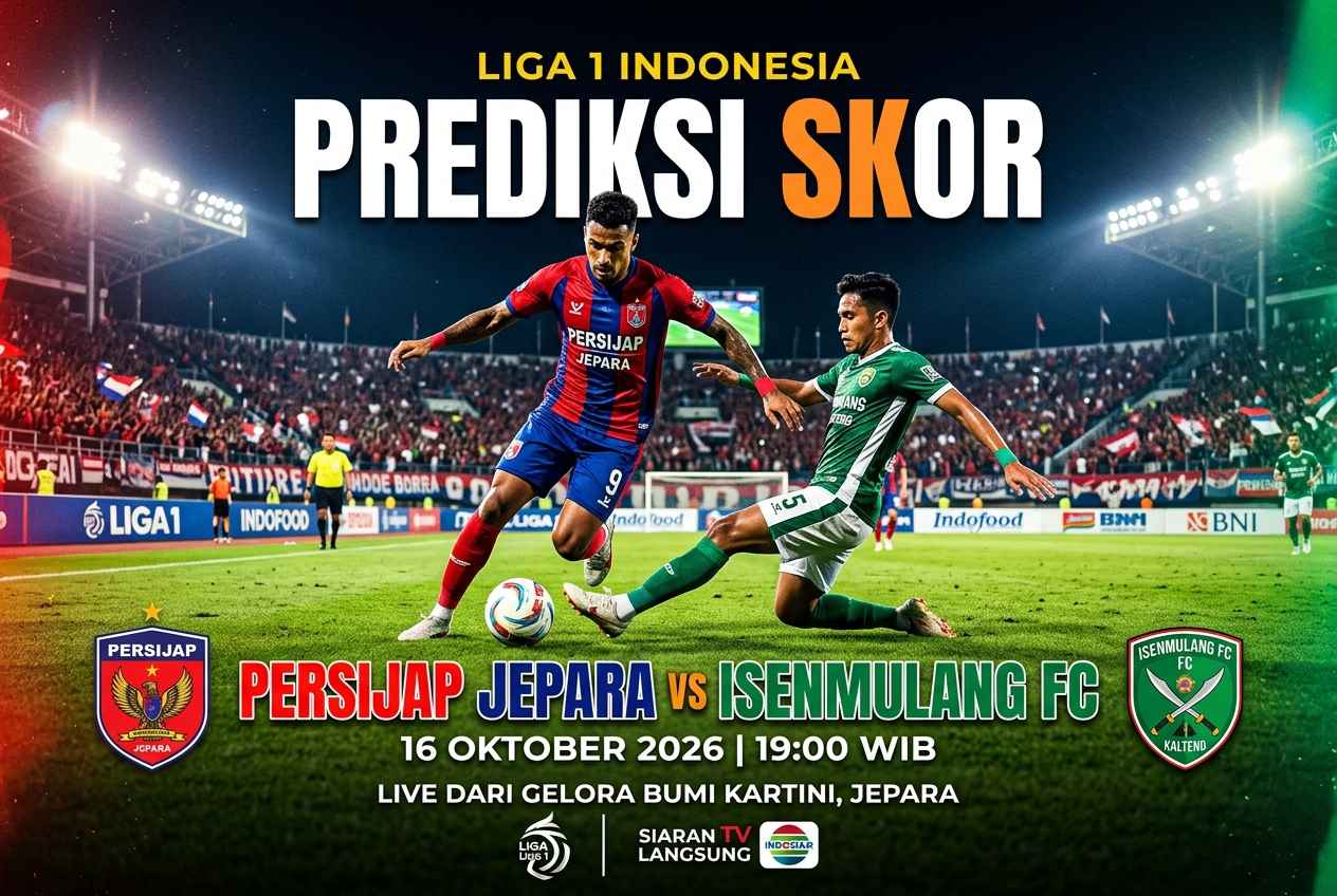Persijap vs Isenmulang FC: Duel Sengit Zona Merah Liga 1
