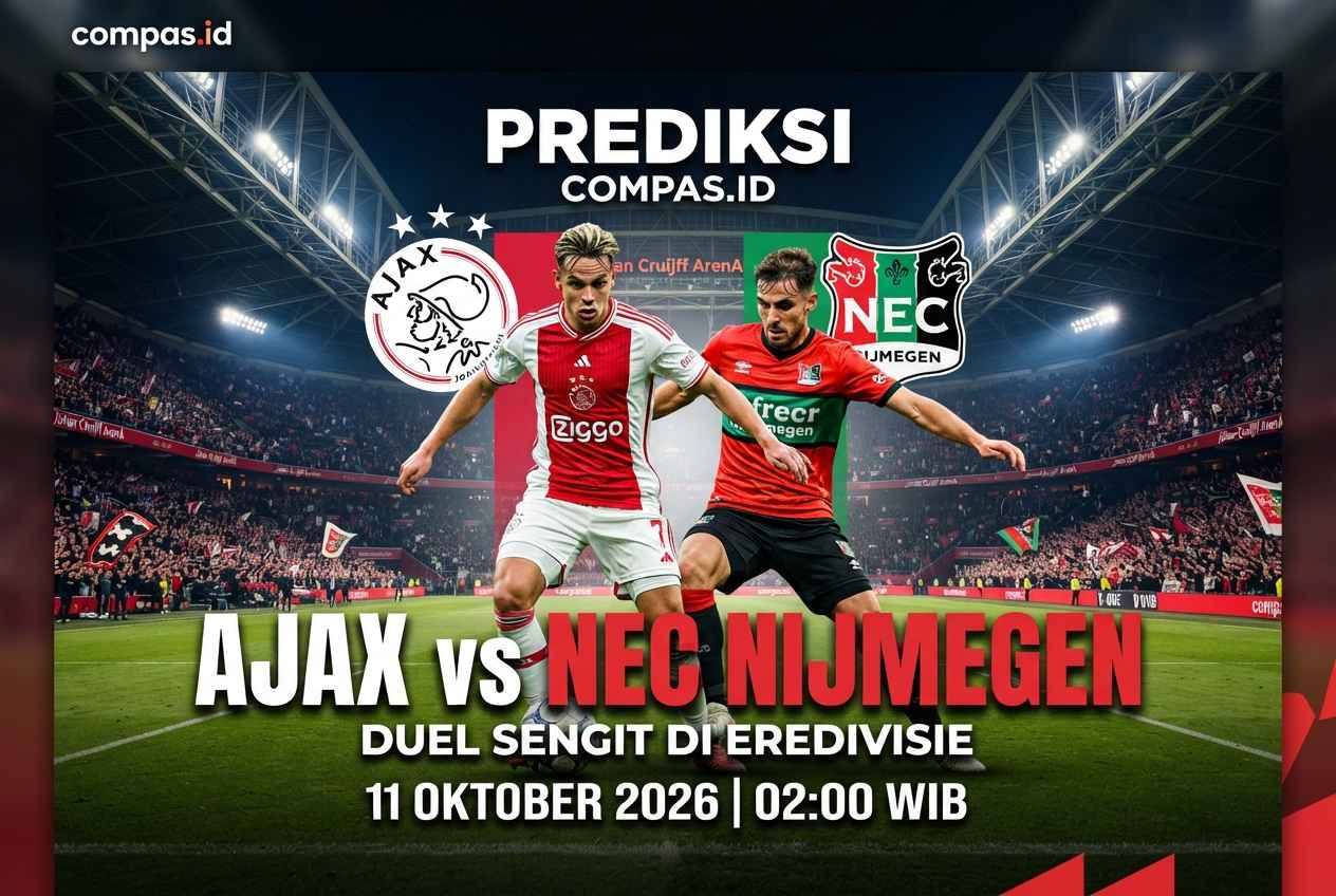 Prediksi Ajax vs NEC Nijmegen: Duel Sengit di Eredivisie 2026