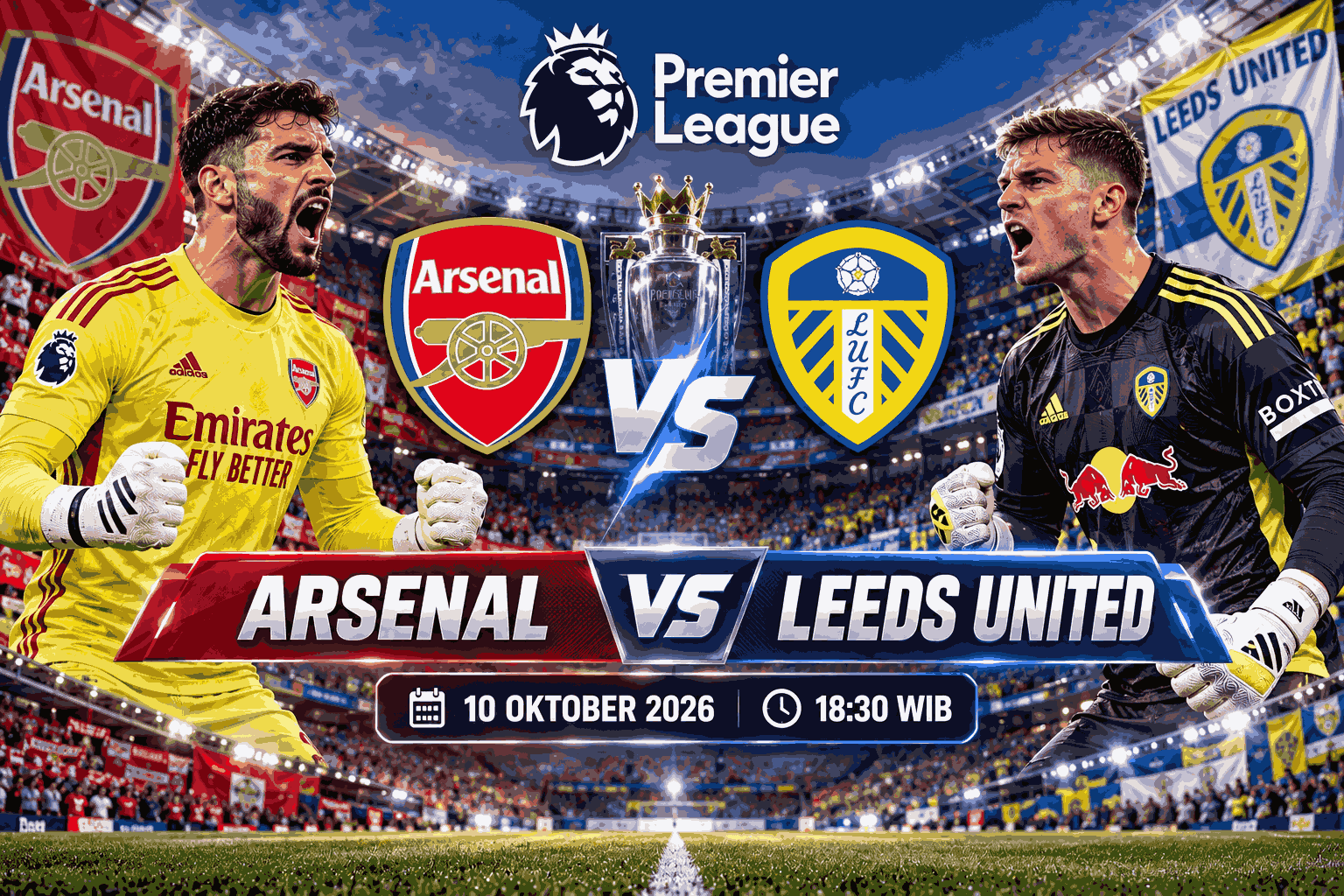 Prediksi Arsenal vs Leeds United: Bisakah Leeds Ulang Kejutan?