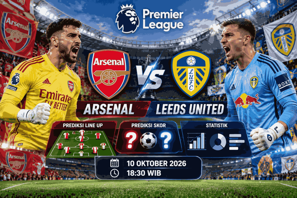 Prediksi Arsenal vs Leeds United: Bisakah Leeds Ulang Kejutan?