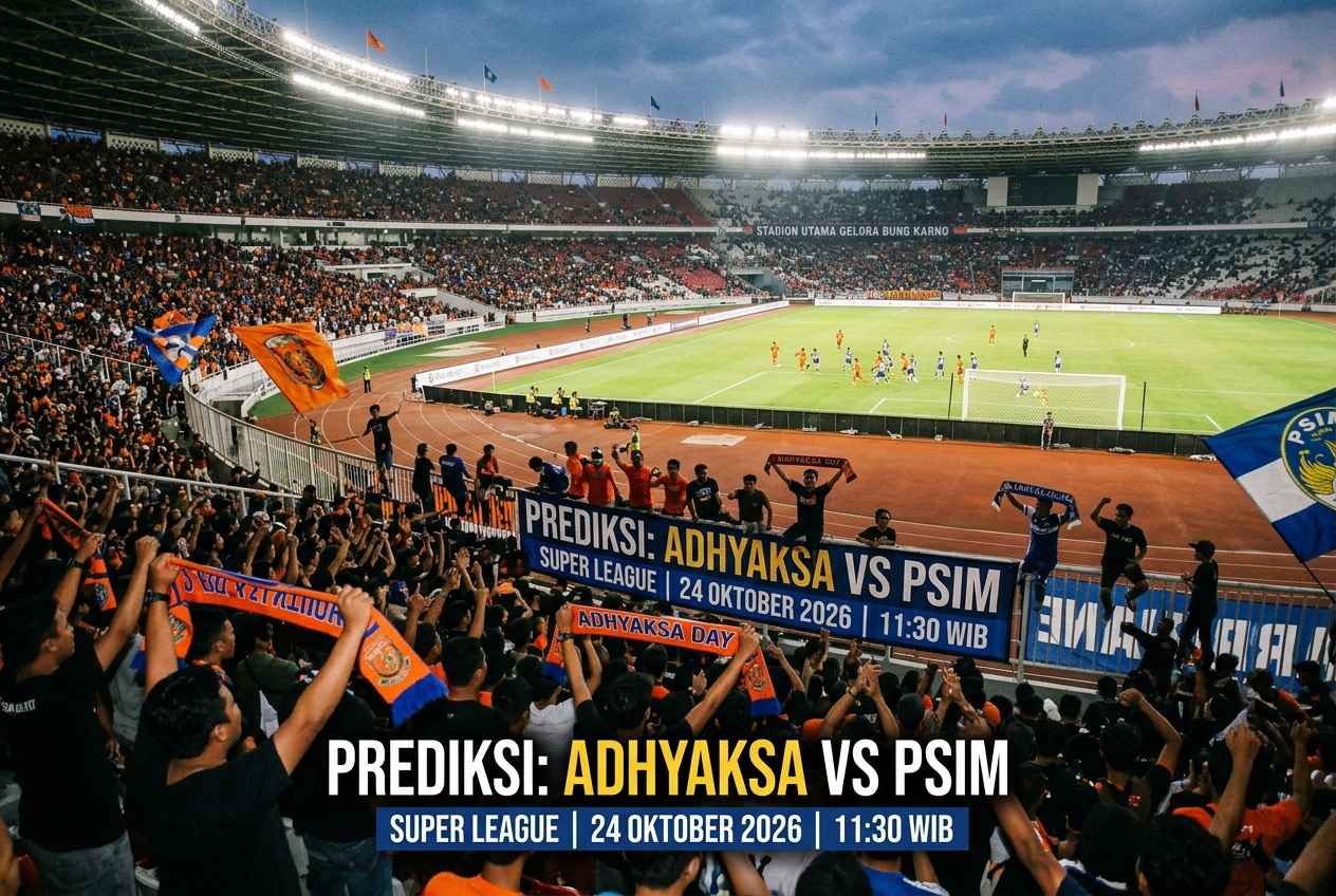Prediksi Skor Adhyaksa VS PSIM Jogja: Duel Sengit Pekan Ini!