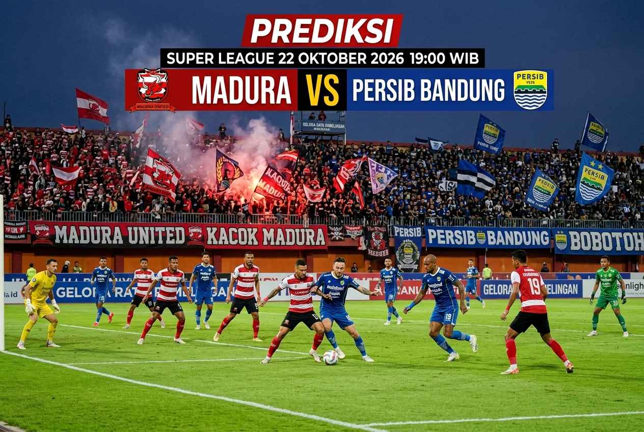 Prediksi Skor Madura VS Persib Bandung: Siapa Pemenang Laga Ini