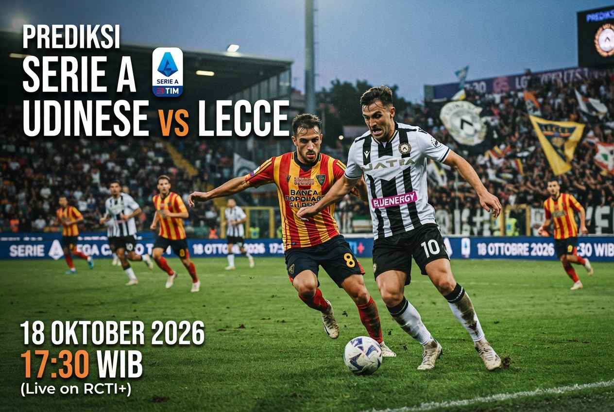 Prediksi Udinese vs Lecce: Siapa Unggul di Liga Italia?