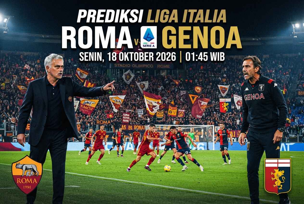 Roma vs Genoa: Siapa Bakal Menang? Intip Prediksi Skor & Peluang