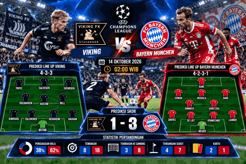 Viking vs Bayern Munchen: Ujian Berat Raksasa Jerman