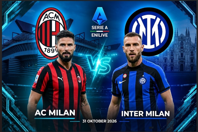 Prediksi Skor AC Milan vs Inter Milan 31 Oktober 2026