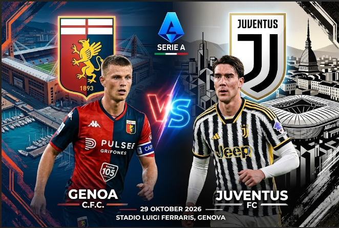 Prediksi Skor Genoa vs Juventus 29 Oktober 2026