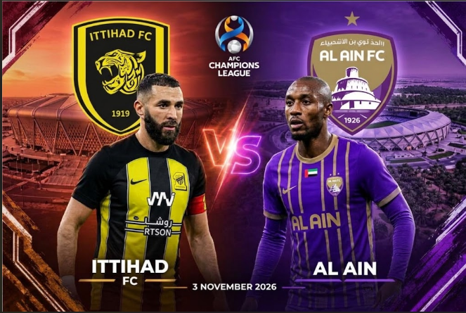 Prediksi Skor Ittihad FC vs Al Ain 3 November 2026