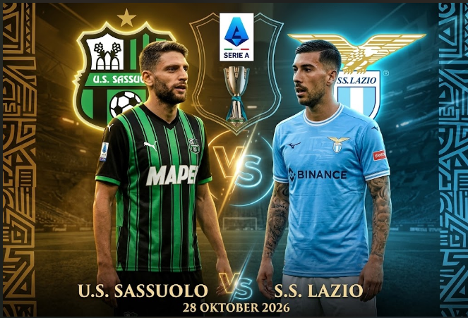 Prediksi Skor Sassuolo vs Lazio 28 Oktober 2026